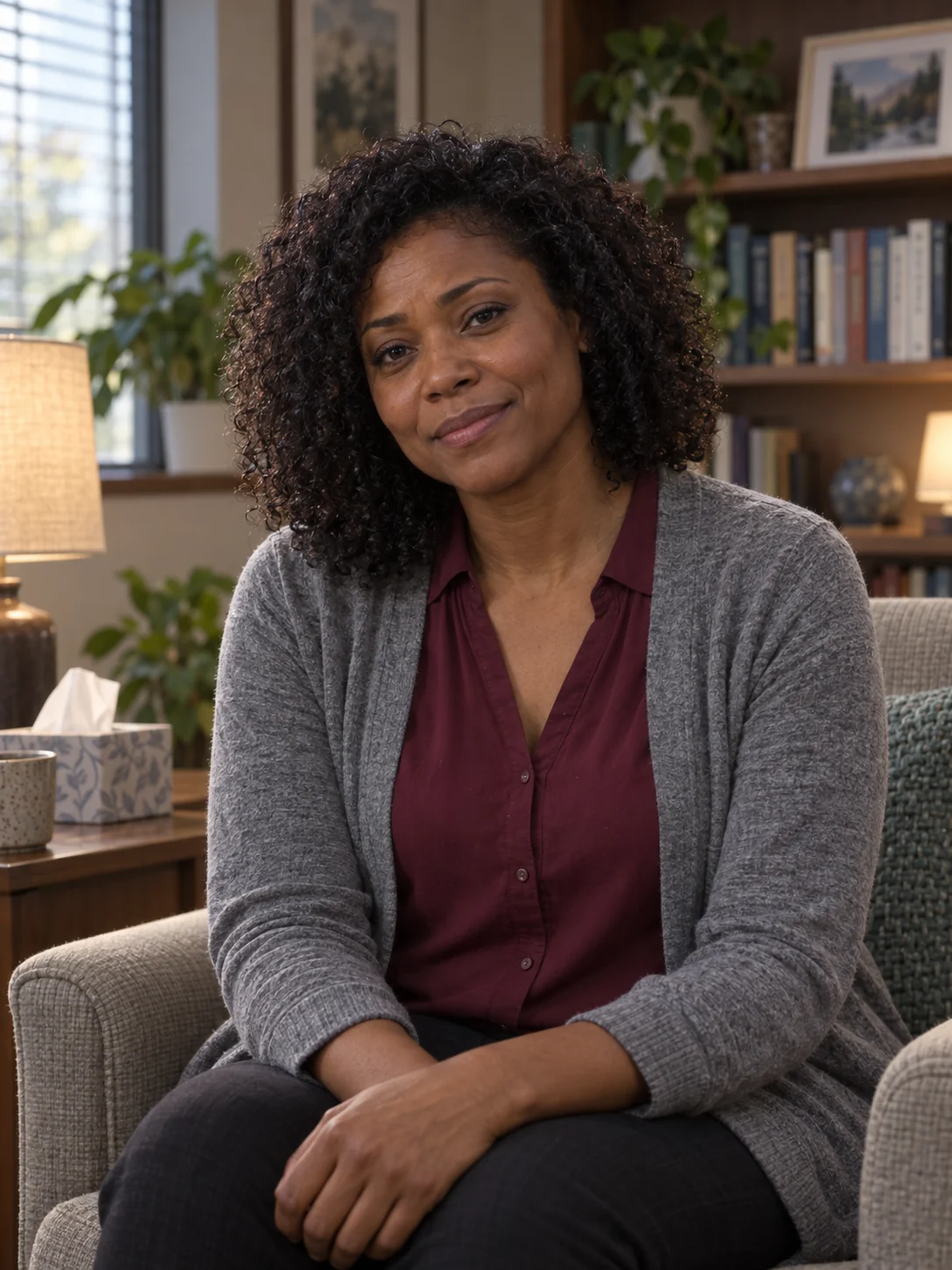 Dr. Jennifer Bailey in her consulting room.